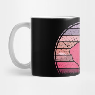 Pink Duck Sunset Mug